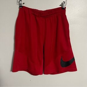 Red Nike Activewear Workout Shorts Size Small